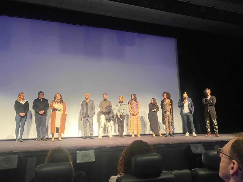 L'équipe du film à l'avant-première